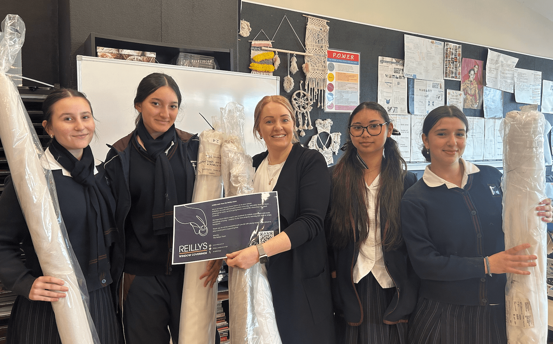 Fabric Donation to NSW Schools